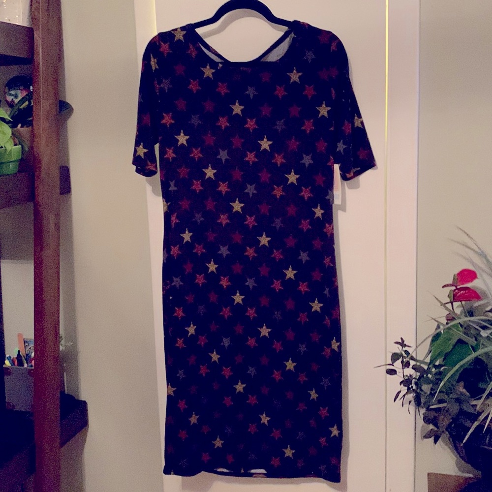 large Lularoe Julia dress